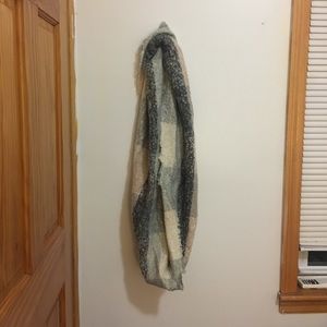 Loft Plaid Infinity Scarf